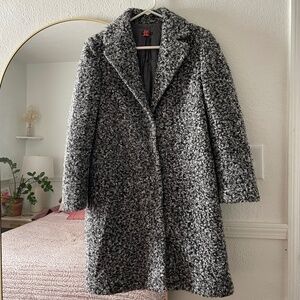 J. McLaughlin gray boucle coat